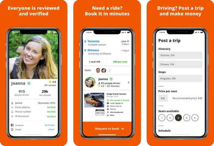 Ride Sharing Apps